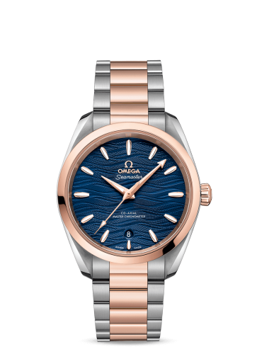 Omega Seamaster Aqua Terra 150M Master Chronometer 38 Stainless Steel / Sedna Gold / Blue-Waves / Bracelet